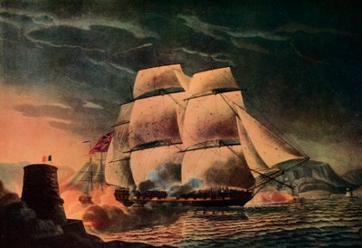 Fortunate Escape of the Juno, c1795 by Robert Dodd