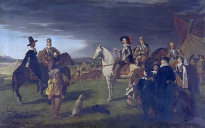 The Siege of Gloucester, 1643, 1860 by Robert Dowling