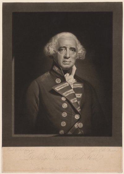 Richard, Earl Howe, 1794 by Robert Dunkarton