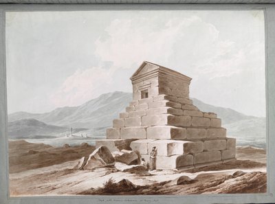 Tomb of Cyrus the Great by Robert Kerr Porter