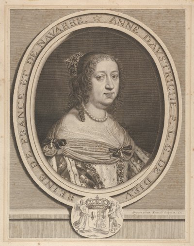 Anne of Austria by Robert Nanteuil