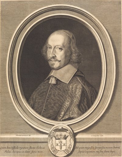 Cardinal Jules Mazarin by Robert Nanteuil