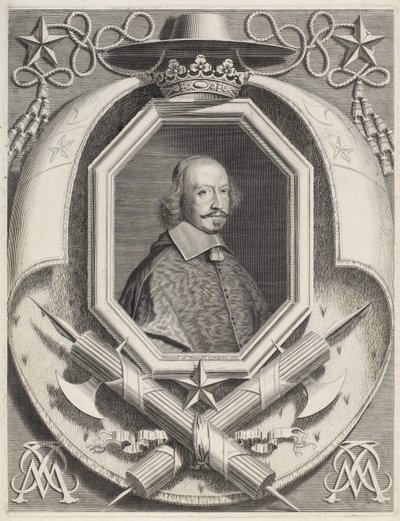 Cardinal Jules Mazarin by Robert Nanteuil