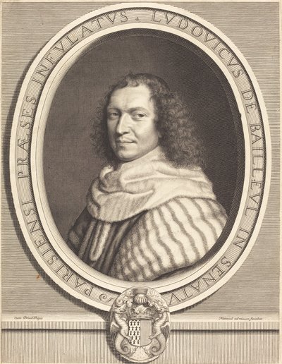 Louis-Dominique de Bailleul by Robert Nanteuil