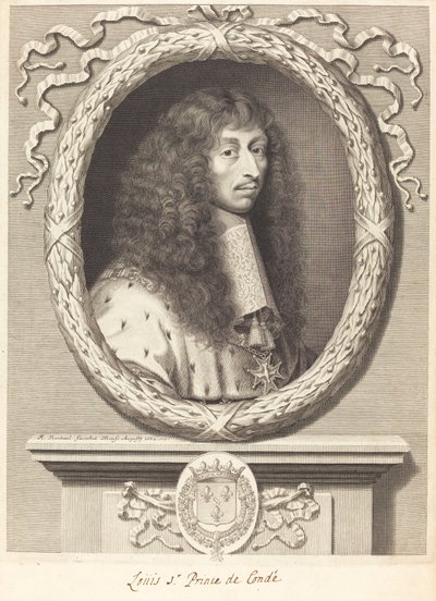 Louis II, Prince of Conde by Robert Nanteuil