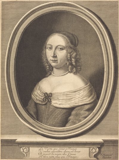 Madame de Gillier by Robert Nanteuil