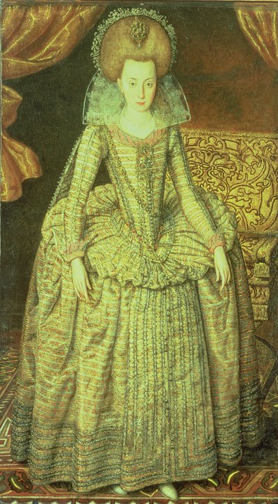 Portrait of Queen Elizabeth of Bohemia by Robert Peake