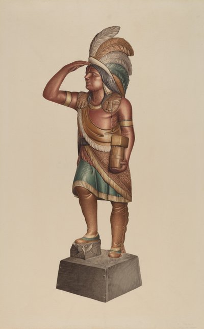 Cigar Store Indian by Robert Pohle