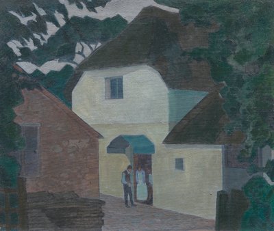 The Caller at the Mill by Robert Polhill Bevan