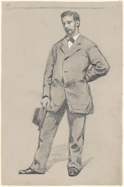 Standing Man by Robert William Vonnoh