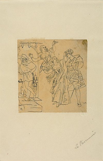 The Prisoner by Rodolphe Bresdin