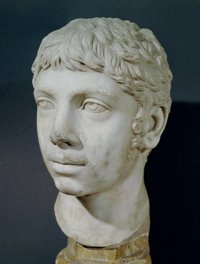 Bust of Heliogabalus (204-222) by Roman