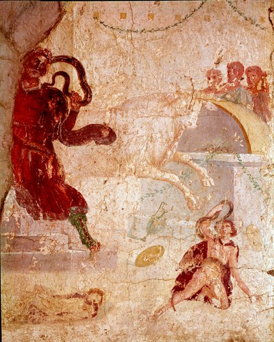 Laocoon (Fresco) by Roman