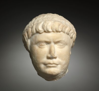 Head of Trajan by Roman Imperial Period