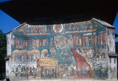 The Last Judgement, 1547-50 by Romanian School