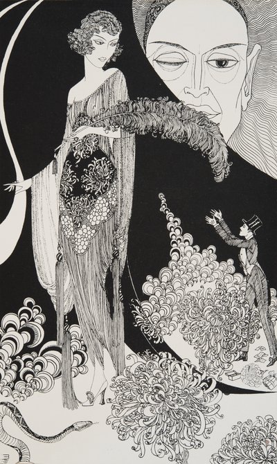 Illustration from Rubáiyát of Omar Khayyam, 1920 by Ronald Balfour