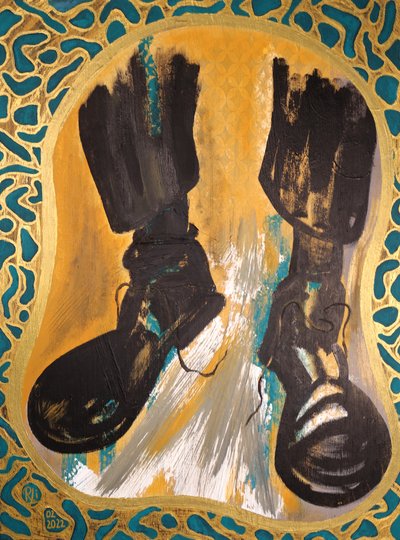 Charlie Chaplin - The Shoes by RosaLi
