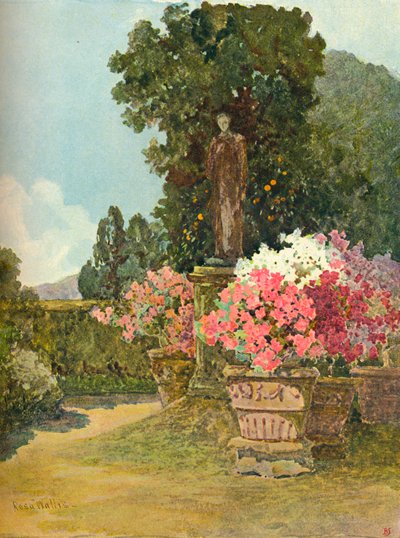 In The Colonna Gardens by Rosa Wallis