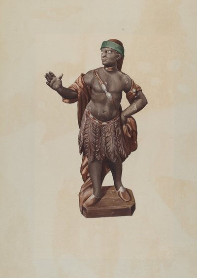 Cigar Store Indian by Rosamond P. Gray