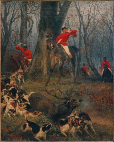 Parforce Hunt by Rudolf Carl Huber