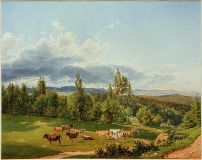View from the Rosalien Chapel by Rudolf von Alt