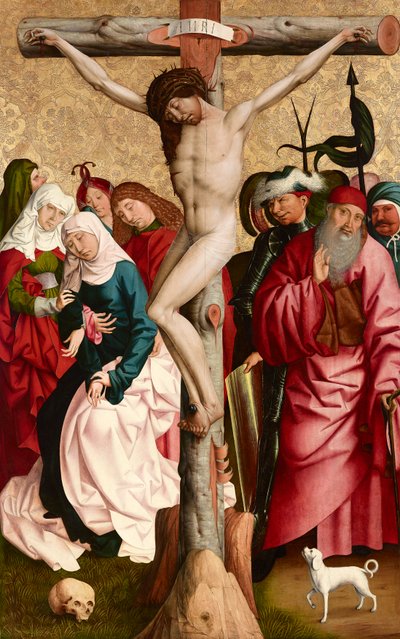 Crucifixion of Christ by Rueland Frueauf d. Ä.