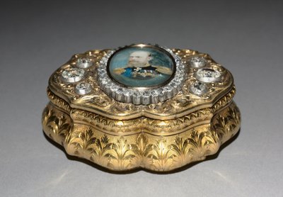 Box, made by Goffert, c.1850 by Russian School