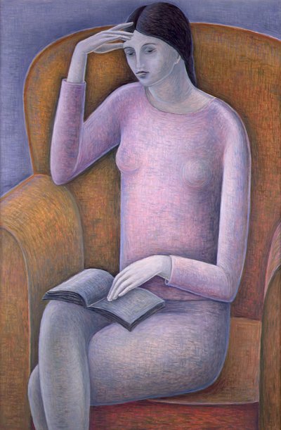 Woman Reading by Ruth Addinall