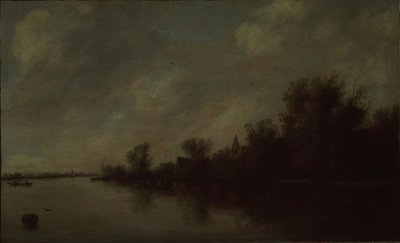 River View, 1631 by Salomon van Ruisdael or Ruysdael