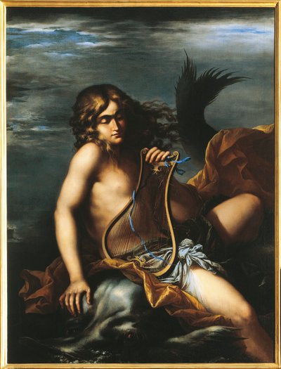 Arion on Dolphin by Salvator Rosa