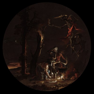 Scenes of Witchcraft: Evening, c. 1645-1649 by Salvator Rosa