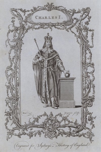 Charles I by Samuel (after) Wale