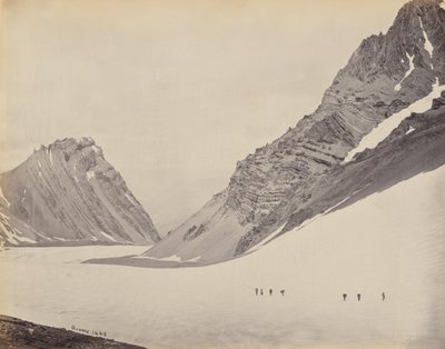 The Manirung Pass by Samuel Bourne