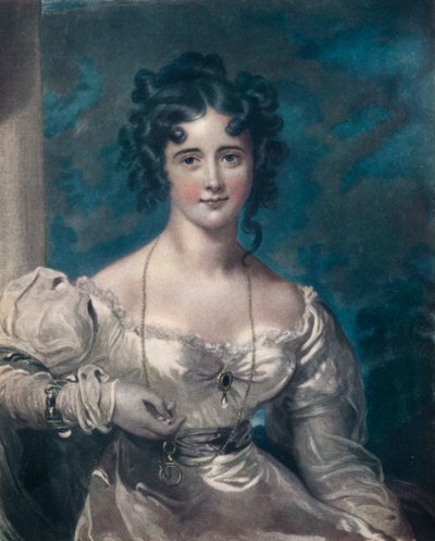 Rosamond Hester Elizabeth nee Croker by Samuel Cousins