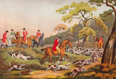 Going To Cover by Samuel Howitt