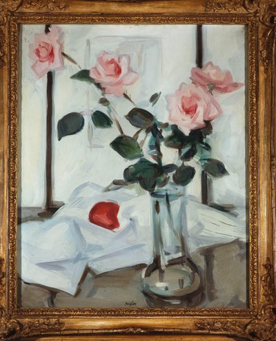 Queen Elizabeth Roses by Samuel John Peploe