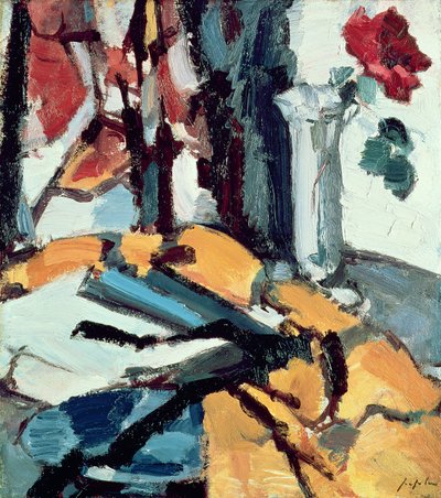 Red Rose by Samuel John Peploe