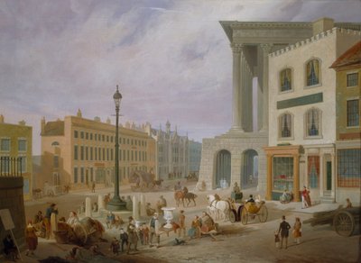 Birmingham Town Hall and Queen