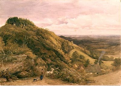 The Shepherdess by Samuel Palmer