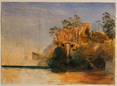 The Water-Organ, Tivoli by Samuel Palmer