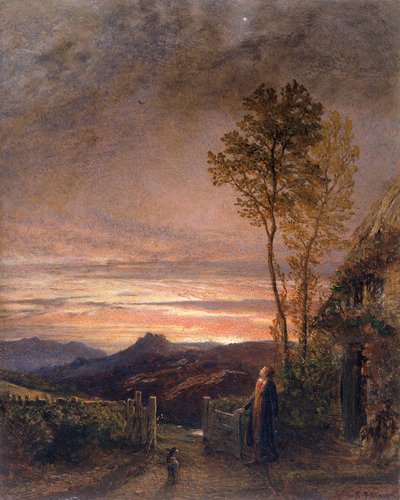 The Rising of the Skylark, 1839-1840 by Samuel Palmer