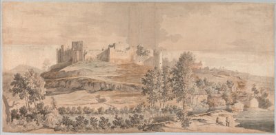 Ludlow Castle by Samuel Scott