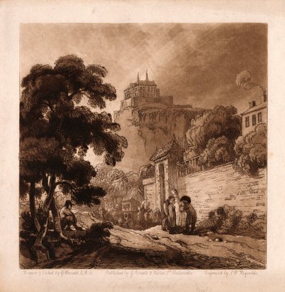 Chateau de Choquer by Samuel William Reynolds