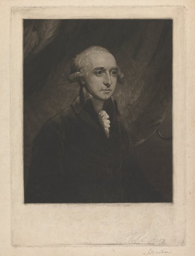 Mr. William Windham by Samuel William Reynolds