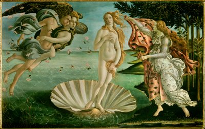 The Birth of Venus by Sandro (1444/5 1510) Botticelli