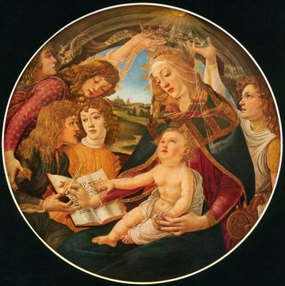 Madonna of the Magnificat by Sandro Botticelli