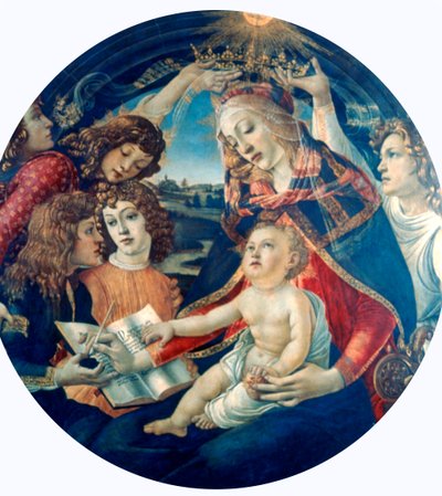 Madonna of the Magnificat by Sandro Botticelli