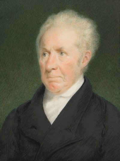 Gilbert Stuart, c. 1825 by Sarah Goodridge