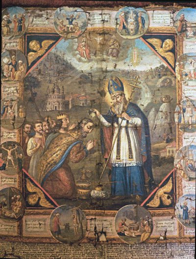 The Baptism of the Armenian People by School Armenian