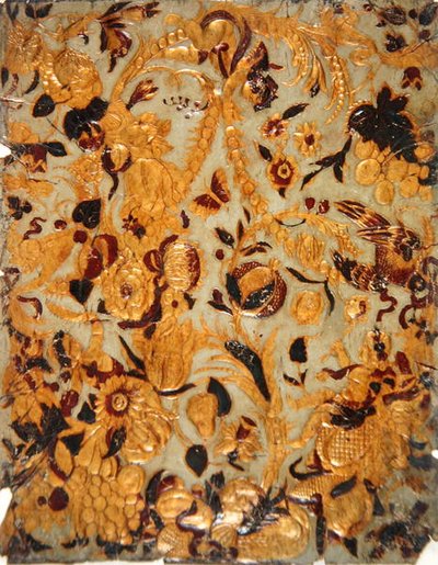 Gold wallpaper by School Dutch